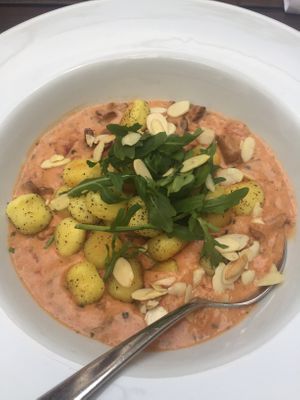 Gnocchi in tomato cream sauce  at Körle und Adam in Stuttgart