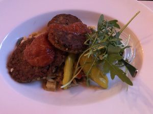 Greek dish  at Körle und Adam in Stuttgart