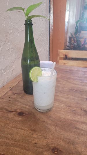Limonada quetzal at Casa Onca Centro in Aguascalientes