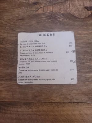 Drinks at Casa Onca Centro in Aguascalientes