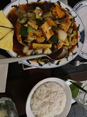 Szechuan with tofu  at Glückskeks in Bern