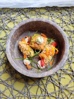 Karottenkuchen (Vorspeise) at Kunterbunt in Waidhofen An Der Ybbs