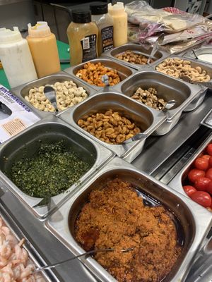 Nuts nuts nuts  at Salatfabrikken AS in Oslo