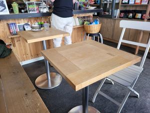 Indoor seating at Arrenius & Company in Uppsala