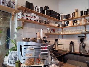 Counter at Arrenius & Company in Uppsala