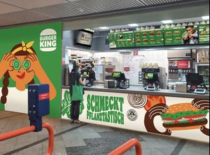   at Burger King in Vienna