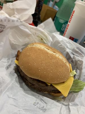 Double Steakhouse Burger mit extra Käse   at Burger King in Vienna