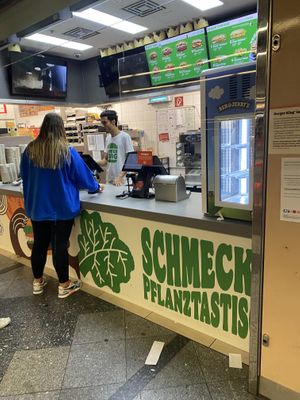   at Burger King in Vienna