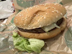 whopper  at Burger King in Vienna