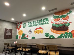 inside  at Burger King in Vienna
