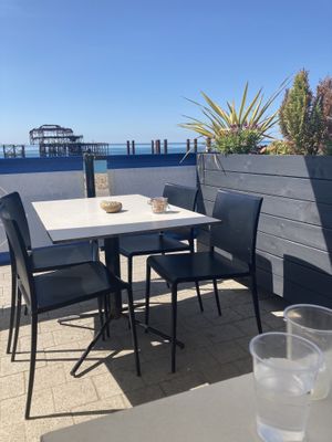 The view  at West Beach Bar and Kitchen in Brighton