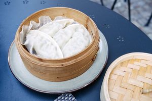 Gyoza at Umami Vegan Cuisine in Biel