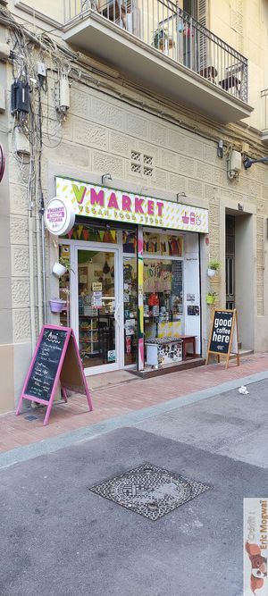 FAcade at V Market in Barcelona