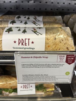   at LCY - Pret A Manger - Gate 3 in East London