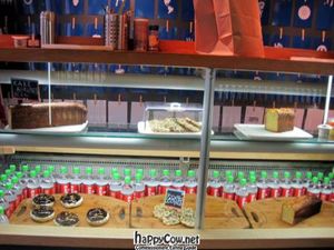 The dessert counter... all vegan! at M.O.B. - Cite de la Mode in Paris