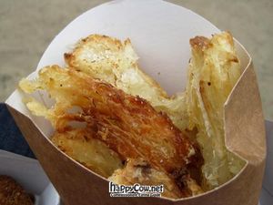 Yucca Fries... How original! at M.O.B. - Cite de la Mode in Paris