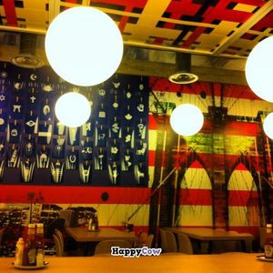 Decor of the cool MOB at M.O.B. - Cite de la Mode in Paris