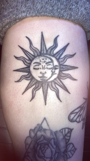 Sun/moon  at Tee Tattooing in Cheltenham