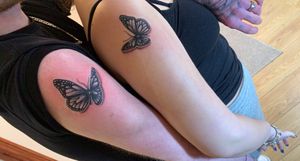 Butterfly's  at Tee Tattooing in Cheltenham