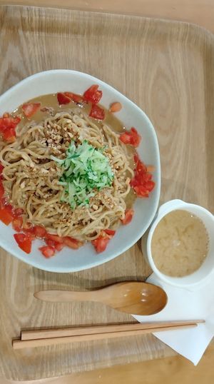 Sesame paste cold noodles at Tokimaki 時蒔 vegan kitchen in Kaohsiung