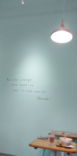 Quote at Tokimaki 時蒔 vegan kitchen in Kaohsiung