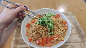 Good shit! at Tokimaki 時蒔 vegan kitchen in Kaohsiung