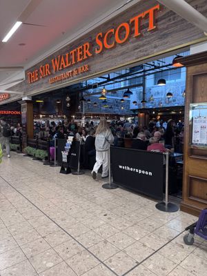 Not a chance   at EDI - The Sir Walter Scott - J D Wetherspoon in Edinburgh