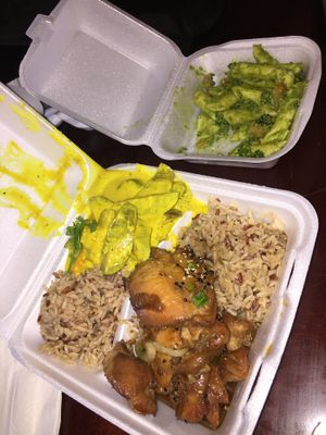 Non-vegan: what my boyfriend got  at Da Spot in Honolulu