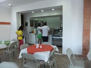 inside at Puerto Verde in Puerto Morelos