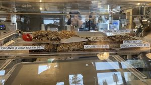   at Grays Café in Sidney