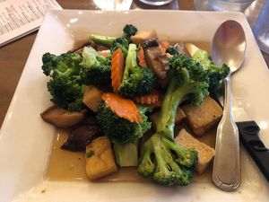Broccoli Tofu  at Anong's Thai Cuisine in Laramie