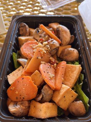 Spicy garlic Thai   at Anong's Thai Cuisine in Laramie