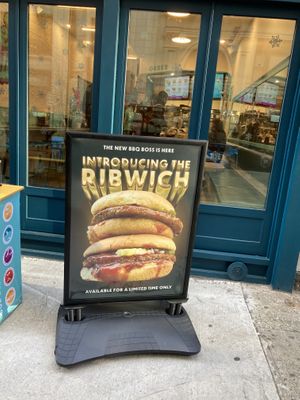 Placard at PLNT Burger - NoMad in New York City