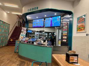 Time to order! Kiosk ordering...just ask if you have a question. Staff is friendly and helpful.  at PLNT Burger - NoMad in New York City