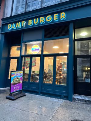 Outside looking in😄 at PLNT Burger - NoMad in New York City