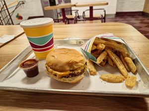 combo at PLNT Burger - NoMad in New York City