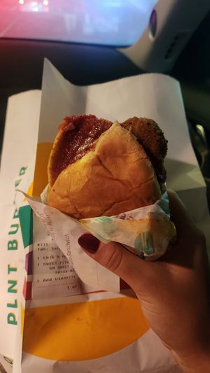 Chicken Parm Sandwich at PLNT Burger - NoMad in New York City