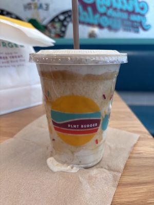 banana shake (limited edition flavor)  at PLNT Burger - NoMad in New York City