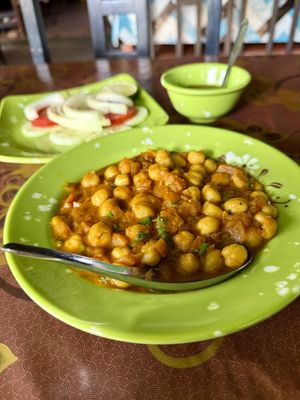 Chana masala   at Jamil Zahid in Vientiane