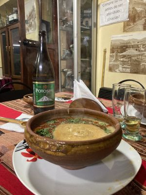   at Restaurante Tambo Señorial in Potosi