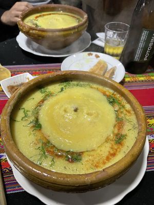 K’alapurka soup  at Restaurante Tambo Señorial in Potosi