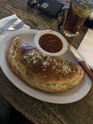 Vegan Calzone  at Pizza Heaven Bistro in Phoenix