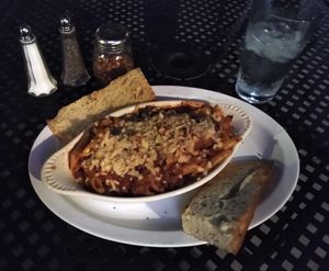 Baked Ziti w/ Vegan Sausage at Pizza Heaven Bistro in Phoenix