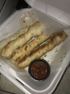 Vegan breadsticks!  at Pizza Heaven Bistro in Phoenix