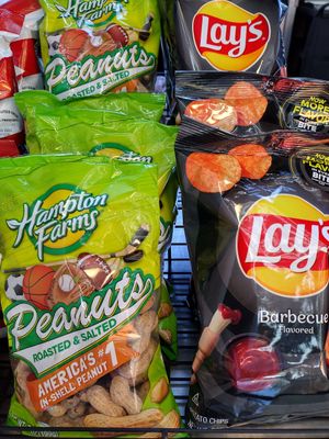 Peanuts & chips at PayPal Park in San Jose