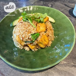 Thai fried rice with tofu   at Chu Ros Thai in New York City