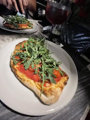 Pizza with additional rucola (no cheese)  at Miralago Lounge Bar in Baveno