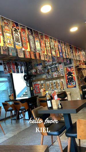 Inside the restaurant at Mikomi Kitchen in Kiel