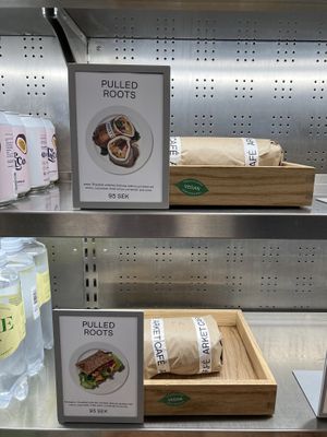   at ARKET Café in Stockholm