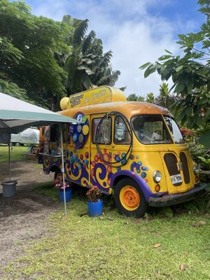 Van  at Coconut Glen's in Haiku